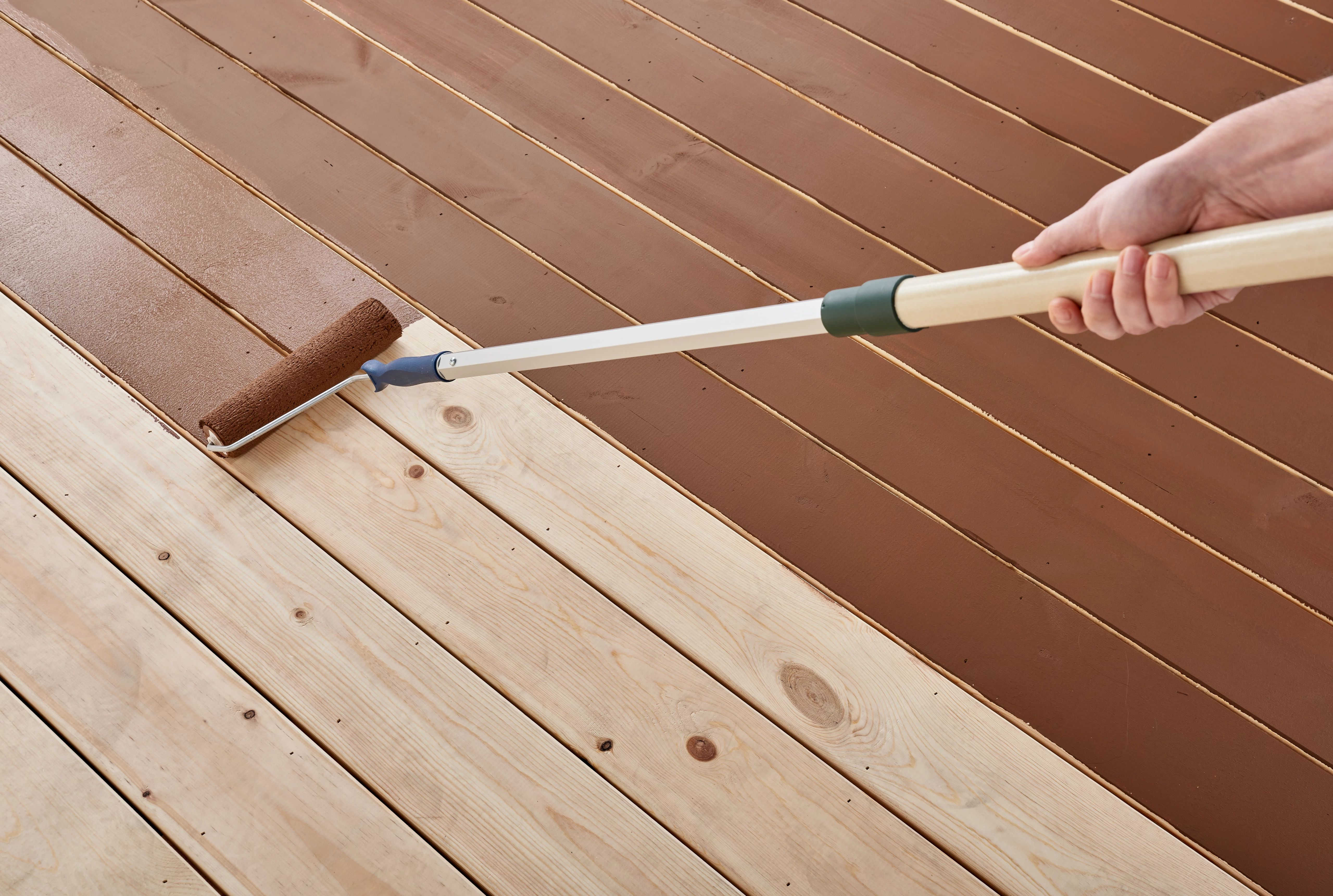 Deck Staining by Venado Landscaping